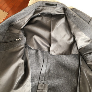 高校制服　ジャケット　グレーの画像