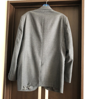 高校制服　ジャケット　グレーの画像