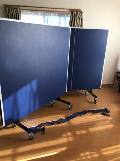 卓球台 国際規格サイズ セパレート式 移動キャスター付