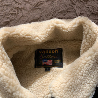 vansonジャケットの画像