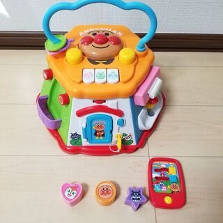 アンパンマン　知育玩具　よくばりおもちゃ　ボックス