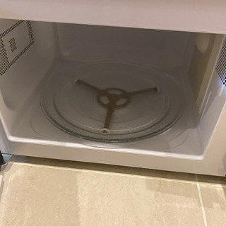 東日本 50Hz専用　アイリスオーヤマ 電子レンジ 17L ターンテーブル ホワイト IMB-T171-5の画像