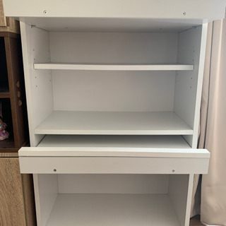 マガジンラック　本棚の画像