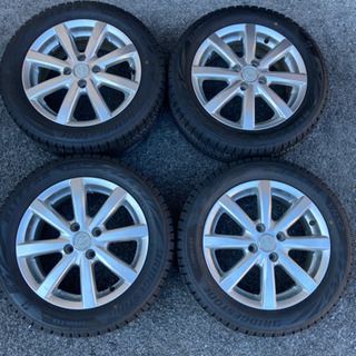 アルミ付きスタッドレスタイヤ　185/55R15 ブリヂストン ...