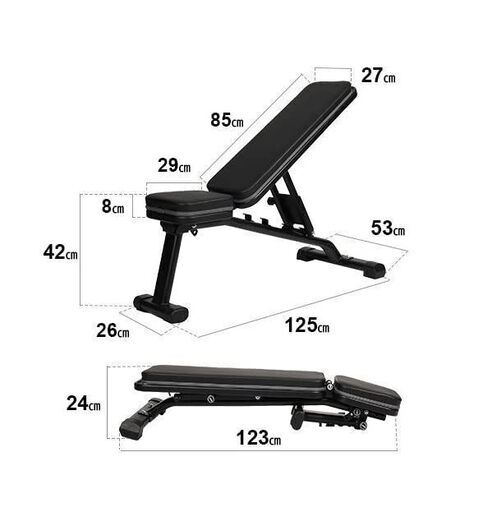 リーディングエッジ （LEADING EDGE） マルチポジション フラットベンチ インクライン デクライン ダンベル トレーニングベ