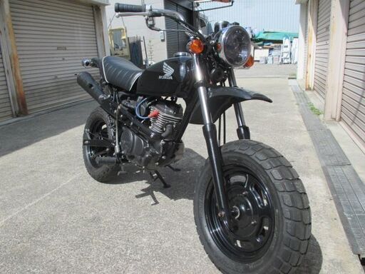 エイプ50FI ですがフレームとマフラーはＸＲ５０ その他 キタコ Ｉマップ、タケガワデジタルメーター等 始動動画有