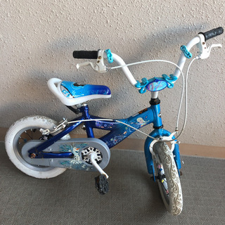 アナ雪　自転車