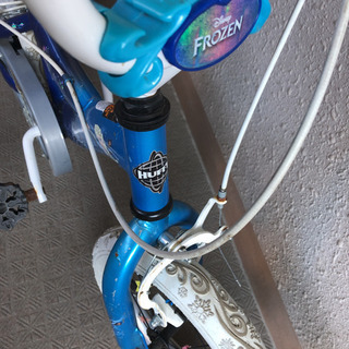 アナ雪　自転車