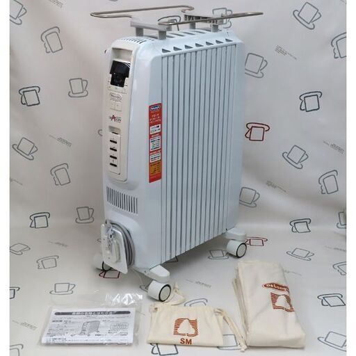 ♪DeLonghi/デロンギ オイルヒーター TDD0712W タオルハンガー付♪