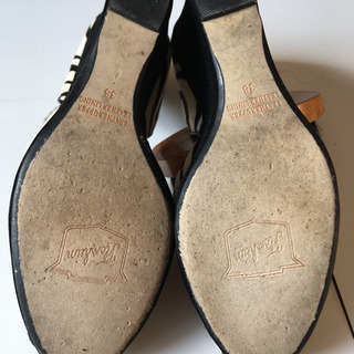 Florsheim ハラコウェッジソールヒール 38(24cm)の画像