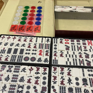 麻雀牌、麻雀マットセット
