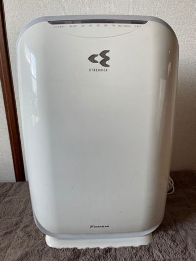 お値下げしました！！ダイキン 光速ストリーマ 加湿空気清浄機 うるおい光クリエール コンパクトタイプ ACK55M バニラホワイト