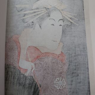 東洲斎写楽　松本米三郎のけはい坂の少将実はしのぶ　黒雲母摺り　額付きの画像