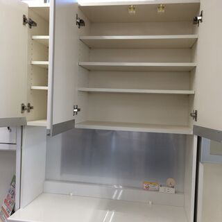 J460 Pamouna パモウナ 食器棚 キッチンボード キッチン収納 ホワイト