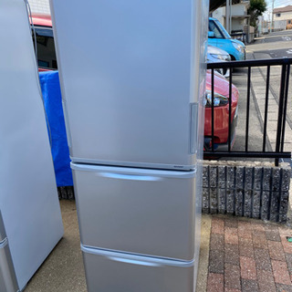 お薦め品‼️両開き‼️シャープ3ドア冷蔵庫350L 2017年②