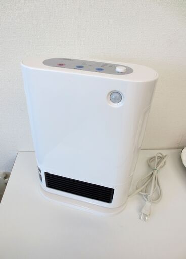 ■ユアサ　セラミックファンヒーター　人感センサー付き　消臭機能付き