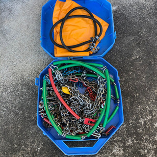 タイヤチェーン　Technic2000 ワンタッチ装着　中古　185/70-15 他　まだまだ使えます。の画像