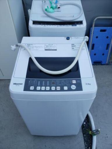 Hisence ハイセンス 2020年製 全自動洗濯機 HW-T55C 5.5kg