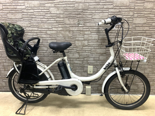 新春SALE  東京23区配達無料　新基準 ブリヂストン　ビッケ 8.9Ah リチウム 電動自転車 中古☆☆YAMAHA☆20インチ☆