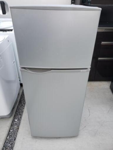 SHARP シャープ ノンフロン冷凍冷蔵庫 SJ-H12Y-S 118L