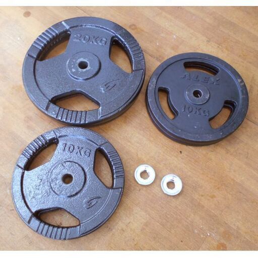 ♪ALEX ボディメーカー アイアンプレート80kgセット 札幌 ■