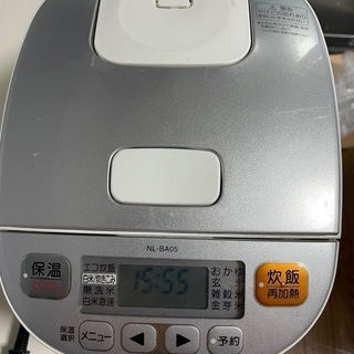 象印３合炊き炊飯器中古品の画像