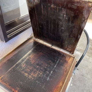 LPガス用イカ焼き機中古品の画像