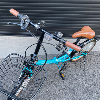 フォルクスワーゲン　折り畳み自転車　Volkswagen 6変速ギア