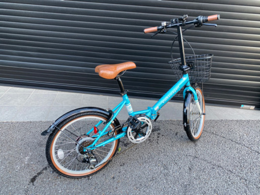 フォルクスワーゲン　折り畳み自転車　Volkswagen 6変速ギア