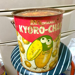 むかし懐かしい森永製菓のキョロちゃん缶