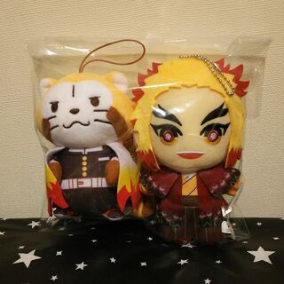 鬼滅の刃 煉獄杏寿郎 ともぬい&ラスカルコラボぬいぐるみ
