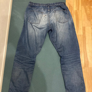 ジーンズ レディースL 84-82cm UNIQLO 穴あきの画像