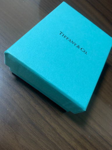 【ティファニー】オープンハートネックレス箱とミニ巾着セット