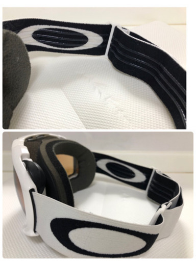 オークリー　ゴーグルOAKLEY AIR BRAKE    Oakley Airbrake  ski/snow White Black
