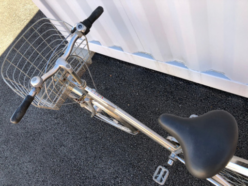 No.164【内装3段 LEDオートライト】★激安★ 中古自転車 ママチャリ  26インチ 軽整備済み 安い 防犯登録 藤沢 横浜 神奈川