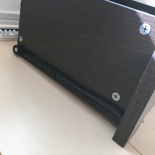 値下げ　ニトリ サラシリーズ用引出し　２個セット　ダークブラウンの画像