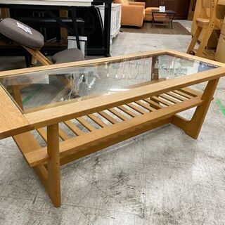 【クリーニング＆メンテ済】karf　カーフ　ローテーブル　カフェ...