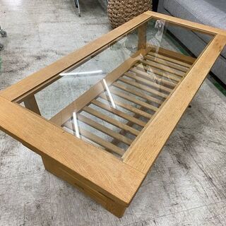 【クリーニング＆メンテ済】karf　カーフ　ローテーブル　カフェテーブル　センターテーブルの画像