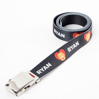 新品未使用　WEGO　ロゴガチャベルト　【KAKAO FRIENDS】ブラックの画像