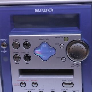 アイワコンポ　CDチューナーのみ動作確認　MDテープ× の画像