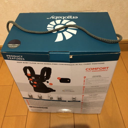 1116 展示品 ergobaby OMNI360 ONYX BLACK 【公式通販】