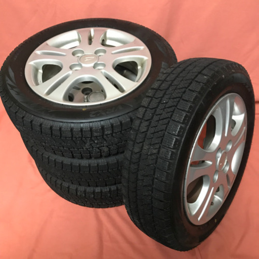 値下げ‼️VRX2 155/65R14 2019年バリ山 ダイハツ純正アルミ付4本セット スタッドレス