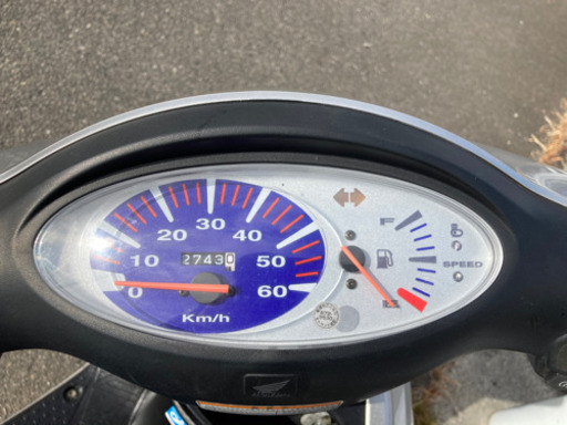 【売約済】美品 実働 自賠責保険付き BT新品 バリ溝 ホンダ AF56 ディオ 4スト原付 バイク スクーター
