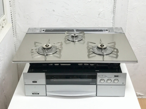 ハーマン　75cmビルトインコンロ　DW31M6WAS3VS 都市ガス用