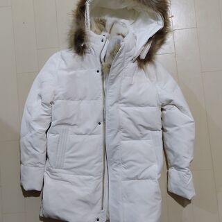 ファーダウンコート　白　女性用　M