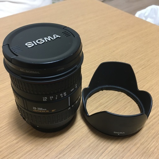 【受付終了】EFマウント　SIGMA ASPHERICAL IF 28-200mm