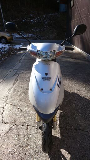 スズキ ZZ CA1PB インチアップスポーツ 12インチ フルノーマル車両 走行距離7795km 機関良好 外観美車 原付 50cc 速い 2スト 7.2ps!!