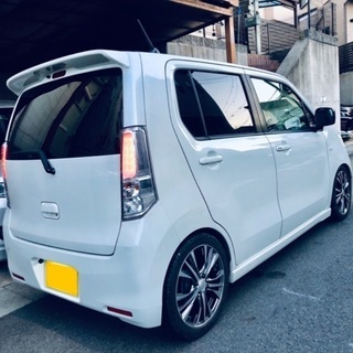 ※ご商談中※【交換・下取可】　ワゴンR スティングレー‼️ 人気のMH34型‼️ エネチャージ/エコクール/アイドリングストップ/TECT等の最新装備盛りだくさん✨ オシャレなパールホワイト‼️ 車両綺麗です✨車検R3年10月‼️ カスタム多数です この機会に格安にて‼️の画像