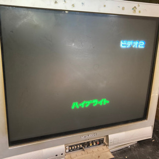 古いテレビ