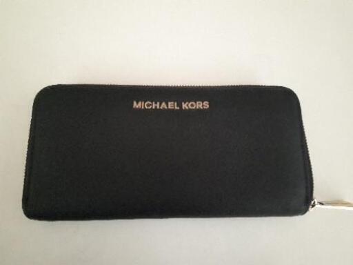 マイケル・コース 長財布 財布 MICHAEL KORS 黒 ブラック